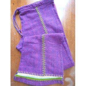 Green Fields cotton drawstring pants 6/8